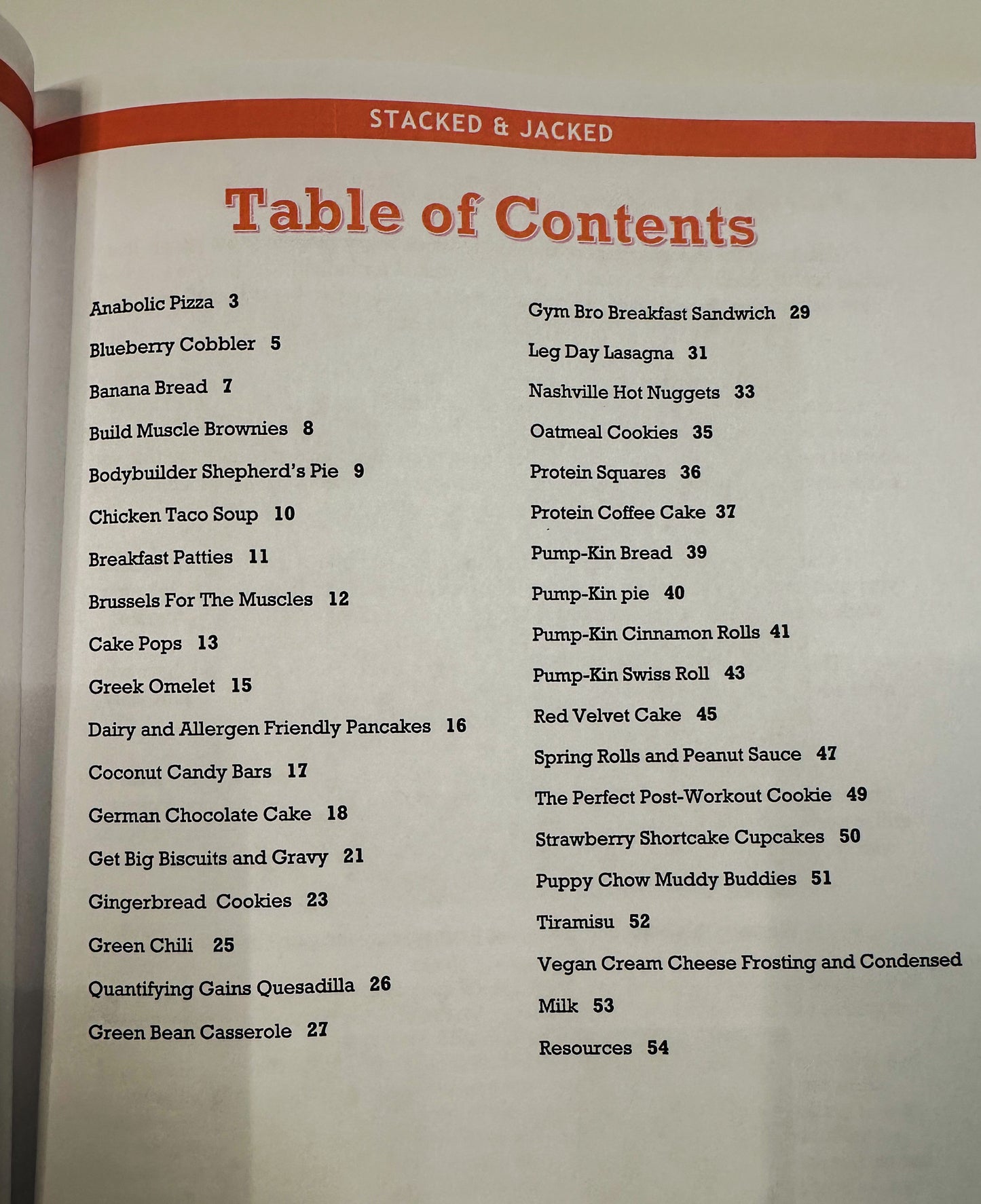 Stacked & Jacked Cook Book