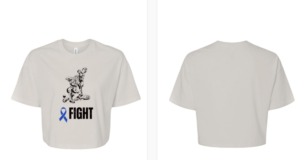 Fight Crop Tee