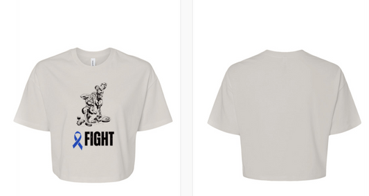 Fight Crop Tee